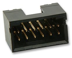 TE CONNECTIVITY - AMP 5-102618-3 引脚针座, 垂直, 线至板, 2.54 mm, 2 排, 10 触点, 通孔直型, AMPMODU Mod II