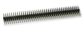 AMP - TE CONNECTIVITY 8-103324-6 Pin Header, Right Angle, Wire-to-Board, 2.54 mm, 2 Rows, 72 Contacts, Through Hole Right Angle