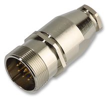LAPP 9095+00022030 圆形连接器, Standard Circular Connector, Circon R2.5系列, 电缆安装插头, 12 触点, 焊接引脚