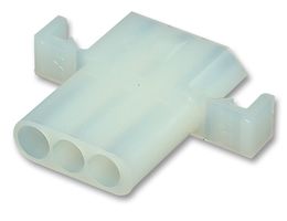 MOLEX 03-09-1031 连接器外壳, 安装耳, Standard .093" 1396, 插座, 3 路, 5.03 mm