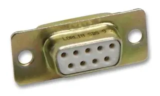 LORLIN SDS15Z D-Sub 连接器, 标准, 插座, Standard D, 15 触点, DA, 焊接