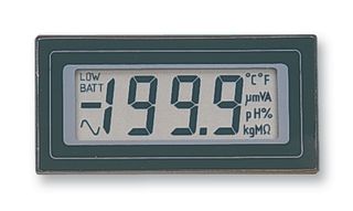 LASCAR DPM 2000S 数字面板仪表,直流毫伏,3-1/2位,0-200mV,15mm数字高度,6.5V供电