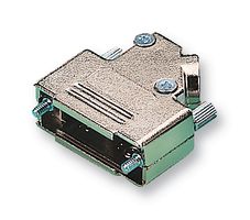MH CONNECTORS MHD45PK9-K 连接器后壳, D Sub, MH - MHD45PK, DE, 45°, 金属化热塑性主体