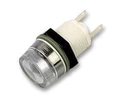 ARCOLECTRIC / BULGIN LIMITED T0063AOFAE 指示器透镜, 透明, 圆形带平顶, 灯架
