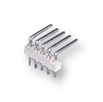 MOLEX 22-05-2101 引脚针座, 直角, 板至板, 线至板, 2.54 mm, 1 排, 10 触点, 通孔直角, KK 254 4094 Series