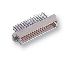 HARTING 09 28 148 6907 DIN 41612 Connector, Type 2R, 48 Contacts, Plug, 2.54 mm, 3 Row, a + b + c