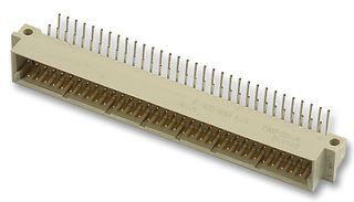AMP - TE CONNECTIVITY 6-1393644-6 DIN 41612 Connector, 64 Contacts, Plug, 2.54 mm, 2 Row, a + b + c