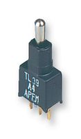 APEM TL46P005000 Toggle Switch, On-On, DPDT, Non Illuminated, TL Series, Through Hole