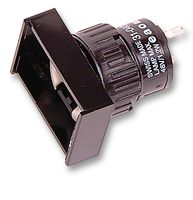 EAO 31-040.005 Incandescent Lamp, Plastic, 24mm x 18mm, Midget Groove / S5.7s, 16 mm, 5 A, 48 V, Rectangular