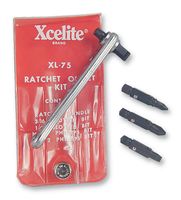 WELLER XCELITE XL75 成套乙字形螺丝刀, 棘齿型