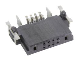 HARTING 15852082601000 PCB插座, 混合型,2P+8S, 板至板, 10 触点, 表面安装直角, har-flex Series
