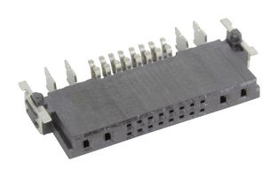 HARTING 15854162601000 PCB插座, 混合型，4P+16S, 板至板, 20 触点, 表面安装直角, har-flex Series