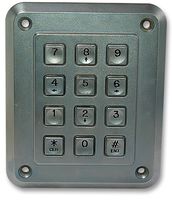 STORM INTERFACE 1K120101 Keypad, 1000 Series, 3 x 4, Matrix, Chromed Zinc, 50 mA, 24 V
