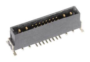 HARTING 15724162601000 引脚针座, 混合型,4P+16S, 板至板, 20 触点, 表面安装直型, har-flex Series