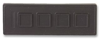 STORM INTERFACE 70040201 键盘, 700 Series, 1 x 4, 矩阵, 硅橡胶, 50 mA, 24 V