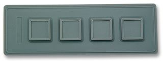 STORM INTERFACE 70040101 键盘, 700 Series, 1 x 4, 矩阵, 硅橡胶, 50 mA, 24 V