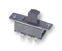 MULTICOMP PRO SLIDE SWITCH MINIATURE DPCO 拨动开关, DPDT, 关-开, 面板安装, Multicomp Pro Slide Switch, 500 mA