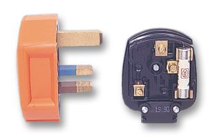 HONEYWELL PF133ORG 橡胶电源插头, 桔色