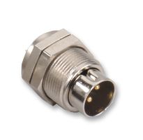 BINDER 09 0481 00 08 圆形连接器, Subminiature Circular Connector, 711系列, 面板安装插座, 8 触点, 焊接引脚