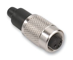 BINDER 99 0476 100 07 圆形连接器, Subminiature Circular Connector, 711系列, 电缆安装插座, 7 触点, 焊接插座