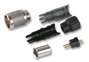 BINDER 99 0479 100 08 圆形连接器, Subminiature Circular Connector, 711系列, 电缆安装插头, 8 触点, 焊接引脚