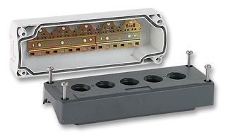 SCHNEIDER ELECTRIC XALD05 外壳, 可带按钮, 5孔