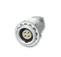 LEMO EGG.0B.307.CLL Circular Connector, Standard Circular Connector, 0B Series, Panel Mount Receptacle, 7 Contacts