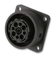 AMPHENOL SINE/TUCHEL C016 20G005 1002 圆形连接器, 标准圆形连接器, C16-3系列, 法兰安装插座, 6 触点, 螺丝口