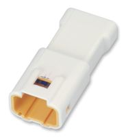 JST / JAPAN SOLDERLESS TERMINALS 03T-JWPF-VSLE-S 连接器外壳, 防水 IPX7, JWPF, 插头, 3 路, 2 mm, JWPF系列 Tab触芯