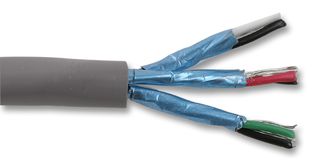 ALPHA WIRE 6010C SL005 多对电缆, 通讯, 屏蔽, 3对, 22 AWG, 0.34 mm², 100 ft, 30.5 m