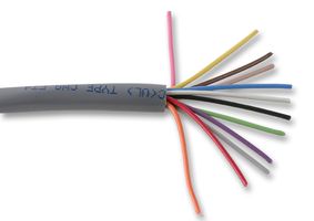 ALPHA WIRE 1181C SL005 Multicore Cable, Control, Unscreened, 12 Core, 22 AWG, 0.36 mm², 100 ft, 30.5 m