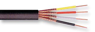 PRO POWER CBBR4161 Multicore Cable, Screened, 4 Core, 0.05 mm², 328 ft, 100 m