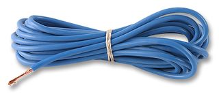 STAUBLI 61.7610-23 线缆, 绞合, Silivolt® 1V 超柔性, 硅橡胶, 浅蓝, 13 AWG, 651 x 0.07mm, 82 ft