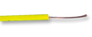 STAUBLI 60.7003-24 线缆, 绞合, Flexivolt® E, 高柔性, PVC(聚氯乙烯), 黄色, 23 AWG, 66 x 0.07mm, 328 ft