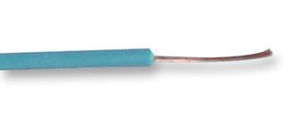 STAUBLI 60.7003-23 线缆, 绞合, Flexivolt® E, 高柔性, PVC(聚氯乙烯), 浅蓝, 23 AWG, 66 x 0.07mm, 328 ft