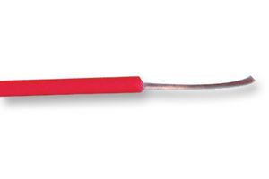 STAUBLI 60.7003-22 Wire, Stranded, Flexivolt® E, Hi Flex, PVC, Red, 23 AWG, 66 x 0.07mm, 328 ft