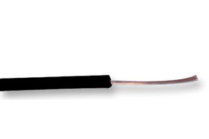 STAUBLI 60.7003-21 线缆, 绞合, Flexivolt® E, 高柔性, PVC(聚氯乙烯), 黑色, 23 AWG, 66 x 0.07mm, 328 ft