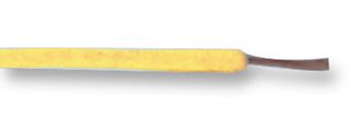 STAUBLI 60.7001-24 线缆, 绞合, Flexivolt® E, 高柔性, PVC(聚氯乙烯), 黄色, 27 AWG, 26 x 0.07mm, 328 ft