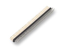 AMPHENOL COMMUNICATIONS SOLUTIONS 77317-804-72LF 引脚针座, 直角, 板至板, 2.54 mm, 2 排, 72 触点, 通孔直角, FCI 77317
