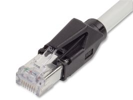 HIROSE / HRS TM21P-88P(03) 模块连接器, RJ45 插头, 1 x 1 (端口), 8P8C, Cat5e, 电缆安装