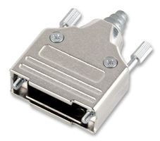 MH CONNECTORS MHEE-9-K D Sub Backshell, Diecast, Rapid Assembly, MHEE, DE, 180°, Zinc Body