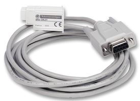 SCHNEIDER ELECTRIC SR2CBL01 Connection Cable, Zelio Logic, Serial Link, RS232, 3 m