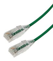 VIDEK 2994-5G 以太网线缆, Cat6, RJ45插头至RJ45插头, UTP (非屏蔽双绞线), 绿色, 5 m, 16.4 ft