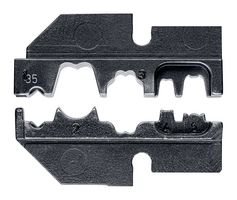 KNIPEX 97 49 35 压接工具模具, 17AWG火花塞连接器和分配器, KNIPEX 97 43 XX系列压接系统钳, 97 43 XX Series