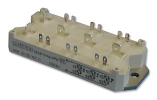 SEMIKRON SKM22GD123D IGBT Module, Six Pack [Full Bridge], 22 A, 3 V, 145 W, 175 °C, SEMITRANS 6