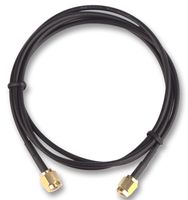 MULTICOMP PRO MP-YH47-08-01000 RF / Coaxial Cable Assembly, 3.28 ft, 1 m, RG174, SMA Straight Plug, SMA Straight Plug, 50 ohm