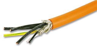 LUTZE 111422 多芯电缆, SuperFlex, 非屏蔽, 6 芯, 4 mm², 82 ft, 25 m