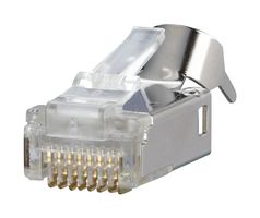 METZ CONNECT 1401505010-E 模块连接器, RJ45 插头, 1 x 1 (端口), 8P8C, Cat6, IP67, 电缆安装