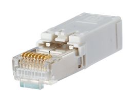 METZ CONNECT 1401500810-I 模块连接器, RJ45 插头, 1 x 1 (端口), 8P8C, Cat6, IP67, 电缆安装