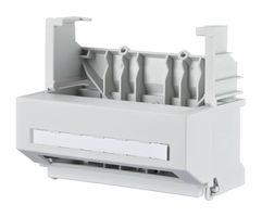 METZ CONNECT 1308990110-E 连接器配件, DIN轨适配器, 安装6折1RU 分配器模块